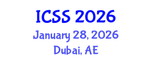 International Conference on Social Sciences (ICSS) January 28, 2026 - Dubai, United Arab Emirates