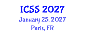 International Conference on Social Sciences (ICSS) January 25, 2027 - Paris, France International Conference on Social Sciences (ICSS) January 25, 2027 - Paris, France