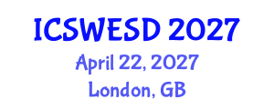 International Conference on Social Work, Education and Social Development (ICSWESD) April 22, 2027 - London, United Kingdom International Conference on Social Work, Education and Social Development (ICSWESD) April 22, 2027 - London, United Kingdom