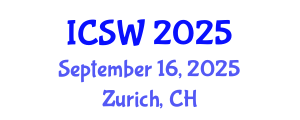 International Conference on Social Work (ICSW) September 16, 2025 - Zurich, Switzerland