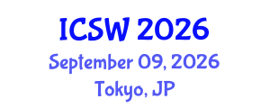 International Conference on Social Work (ICSW) September 09, 2026 - Tokyo, Japan