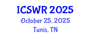International Conference on Social Work Research (ICSWR) October 25, 2025 - Tunis, Tunisia