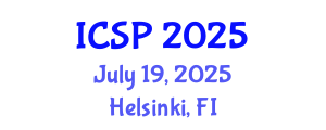 International Conference on Society and Philosophy (ICSP) July 19, 2025 - Helsinki, Finland