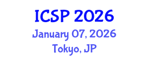International Conference on Society and Philosophy (ICSP) January 07, 2026 - Tokyo, Japan
