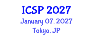 International Conference on Society and Philosophy (ICSP) January 07, 2027 - Tokyo, Japan International Conference on Society and Philosophy (ICSP) January 07, 2027 - Tokyo, Japan