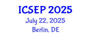 International Conference on Society, Education and Psychology (ICSEP) July 22, 2025 - Berlin, Germany