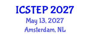 International Conference on Society, Tourism, Education and Politics (ICSTEP) May 13, 2027 - Amsterdam, Netherlands International Conference on Society, Tourism, Education and Politics (ICSTEP) May 13, 2027 - Amsterdam, Netherlands