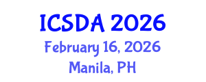 International Conference on Sociolinguistics and Discourse Analysis (ICSDA) February 16, 2026 - Manila, Philippines International Conference on Sociolinguistics and Discourse Analysis (ICSDA) February 16, 2026 - Manila, Philippines