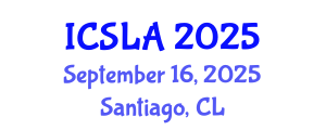 International Conference on Sociolinguistics and Language Acquisition (ICSLA) September 16, 2025 - Santiago, Chile