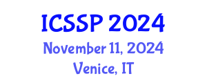 International Conference on Sociological Social Psychology (ICSSP) November 11, 2024 - Venice, Italy