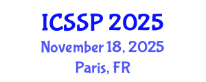 International Conference on Sociological Social Psychology (ICSSP) November 18, 2025 - Paris, France