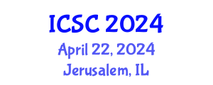International Conference on Sociology and Criminology (ICSC) April 22, 2024 - Jerusalem, Israel