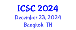 International Conference on Sociology and Criminology (ICSC) December 23, 2024 - Bangkok, Thailand