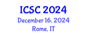 International Conference on Sociology and Criminology (ICSC) December 16, 2024 - Rome, Italy