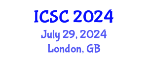 International Conference on Sociology and Criminology (ICSC) July 29, 2024 - London, United Kingdom