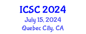 International Conference on Sociology and Criminology (ICSC) July 15, 2024 - Quebec City, Canada