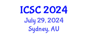 International Conference on Sociology and Criminology (ICSC) July 29, 2024 - Sydney, Australia
