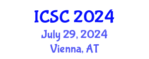 International Conference on Sociology and Criminology (ICSC) July 29, 2024 - Vienna, Austria