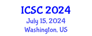 International Conference on Sociology and Criminology (ICSC) July 15, 2024 - Washington, United States