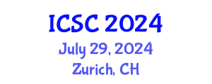International Conference on Sociology and Criminology (ICSC) July 29, 2024 - Zurich, Switzerland