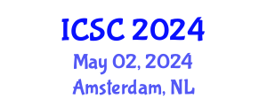 International Conference on Sociology and Criminology (ICSC) May 02, 2024 - Amsterdam, Netherlands