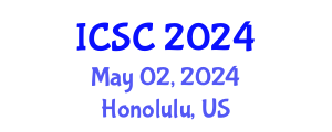 International Conference on Sociology and Criminology (ICSC) May 02, 2024 - Honolulu, United States