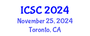 International Conference on Sociology and Criminology (ICSC) November 25, 2024 - Toronto, Canada