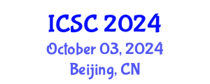 International Conference on Sociology and Criminology (ICSC) October 03, 2024 - Beijing, China