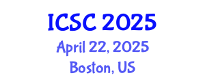 International Conference on Sociology and Criminology (ICSC) April 22, 2025 - Boston, United States