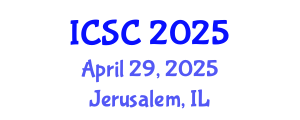 International Conference on Sociology and Criminology (ICSC) April 29, 2025 - Jerusalem, Israel