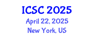 International Conference on Sociology and Criminology (ICSC) April 22, 2025 - New York, United States