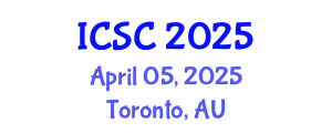 International Conference on Sociology and Criminology (ICSC) April 05, 2025 - Toronto, Australia