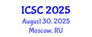 International Conference on Sociology and Criminology (ICSC) August 30, 2025 - Moscow, Russia