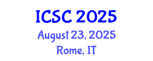 International Conference on Sociology and Criminology (ICSC) August 23, 2025 - Rome, Italy