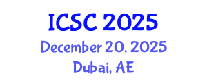 International Conference on Sociology and Criminology (ICSC) December 20, 2025 - Dubai, United Arab Emirates