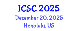International Conference on Sociology and Criminology (ICSC) December 20, 2025 - Honolulu, United States