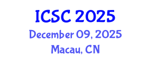 International Conference on Sociology and Criminology (ICSC) December 09, 2025 - Macau, China