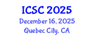 International Conference on Sociology and Criminology (ICSC) December 16, 2025 - Quebec City, Canada