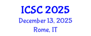 International Conference on Sociology and Criminology (ICSC) December 13, 2025 - Rome, Italy