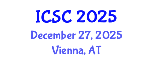 International Conference on Sociology and Criminology (ICSC) December 27, 2025 - Vienna, Austria