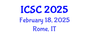 International Conference on Sociology and Criminology (ICSC) February 18, 2025 - Rome, Italy