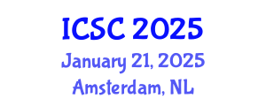 International Conference on Sociology and Criminology (ICSC) January 21, 2025 - Amsterdam, Netherlands