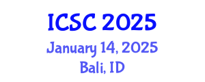 International Conference on Sociology and Criminology (ICSC) January 14, 2025 - Bali, Indonesia