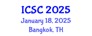International Conference on Sociology and Criminology (ICSC) January 18, 2025 - Bangkok, Thailand