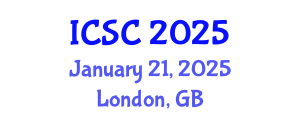 International Conference on Sociology and Criminology (ICSC) January 21, 2025 - London, United Kingdom
