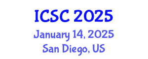 International Conference on Sociology and Criminology (ICSC) January 14, 2025 - San Diego, United States