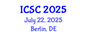 International Conference on Sociology and Criminology (ICSC) July 22, 2025 - Berlin, Germany