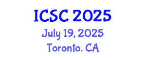 International Conference on Sociology and Criminology (ICSC) July 19, 2025 - Toronto, Canada