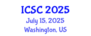 International Conference on Sociology and Criminology (ICSC) July 15, 2025 - Washington, United States