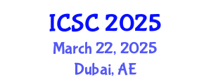 International Conference on Sociology and Criminology (ICSC) March 22, 2025 - Dubai, United Arab Emirates